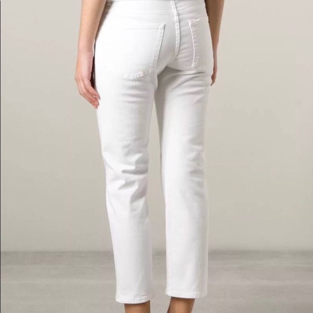 Acne Studios Women’s Row White Vintage Jean - Picture 3 of 6